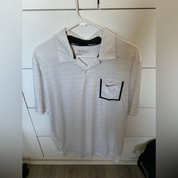Nike Other - Nike Men's White Polo with Black Trim size medium